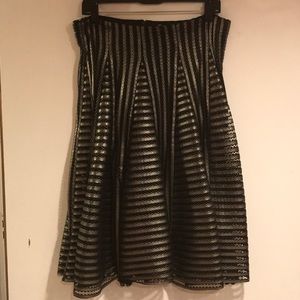 Black & Gold Skirt